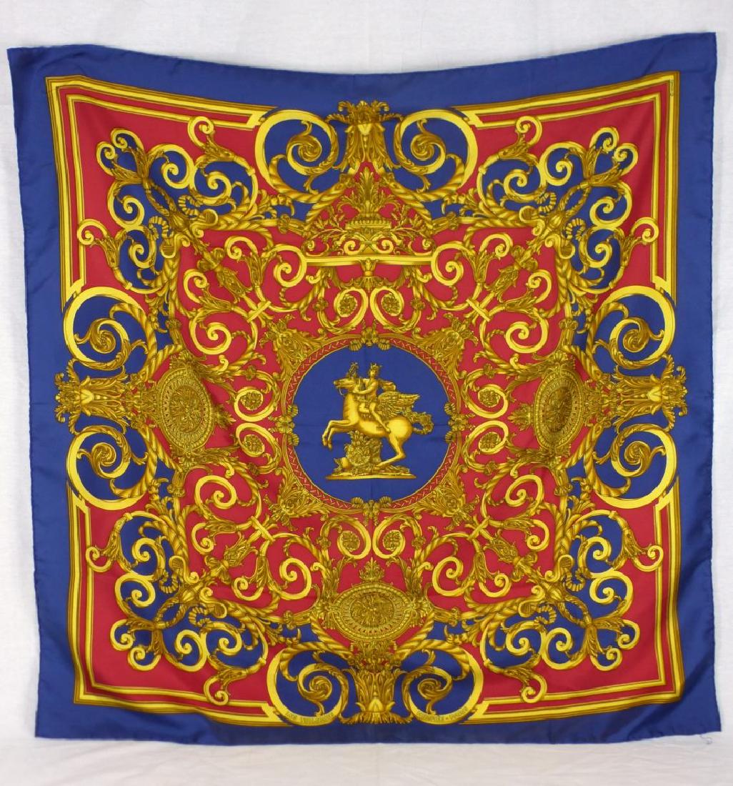 HERMES 'LES TUILERIES' SILK SCARF (1 of 5)