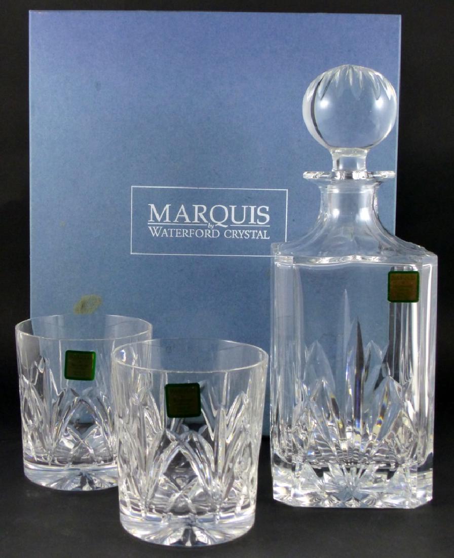 3pc WATERFORD CRYSTAL WHISKEY SET w BOX (1 of 5)