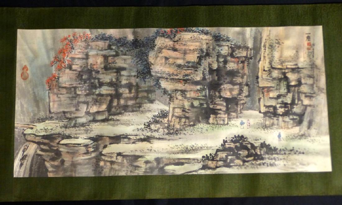 CHINESE SCROLL PAINTING OF LANDSCAPE (1 of 7)