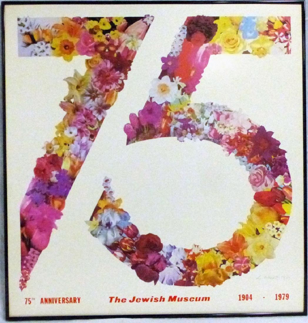 LOWELL NESBITT JEWISH MUSEUM POSTER SIGNED (1 of 4)