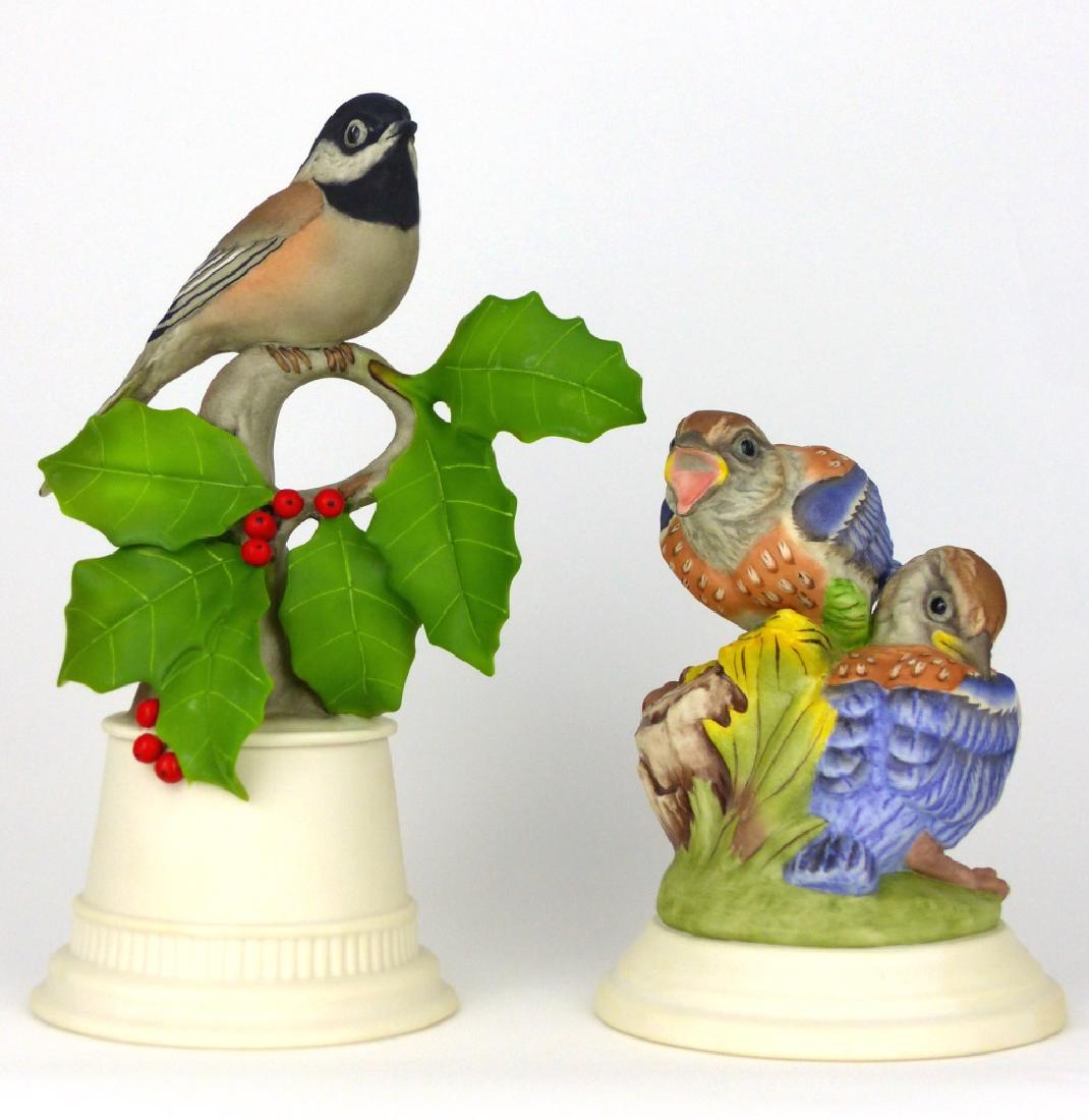 2pc BOEHM CHICKADEE & BLUEBIRDS FIGURES (1 of 7)
