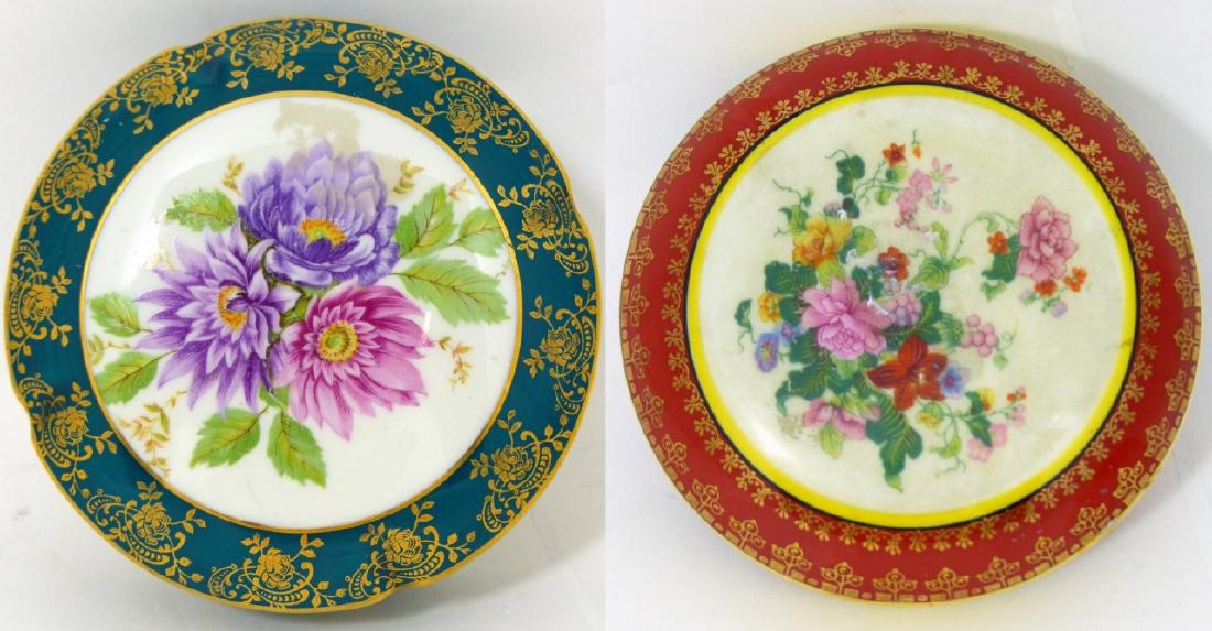2pc PORCELAIN BOXES LIMOGES & MOSCHENDORF (1 of 9)