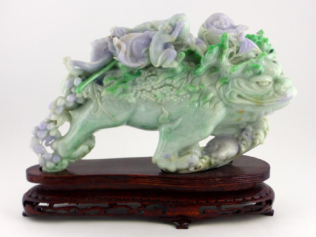 CHINESE LAVENDER JADE THREE LEG TOAD (1 of 19)