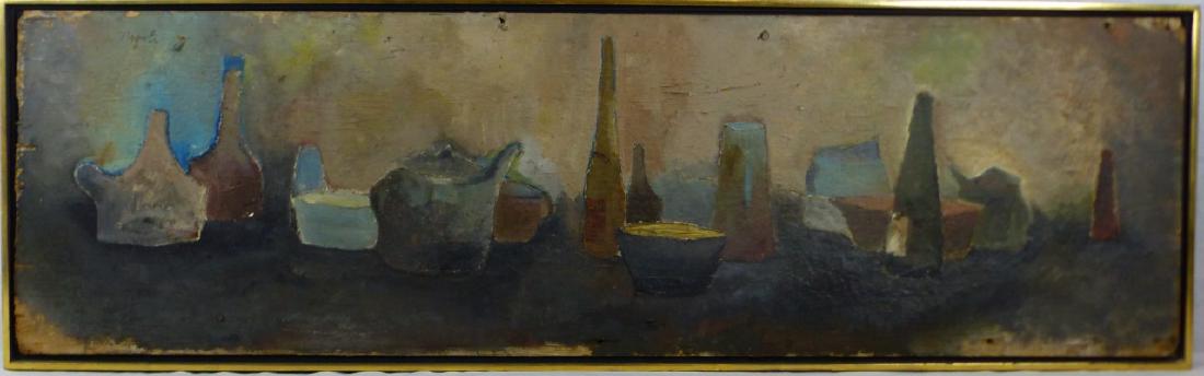 GIUSEPPE NAPOLI 'NATURA MORTE' OIL PAINTING / WOOD (1 of 20)