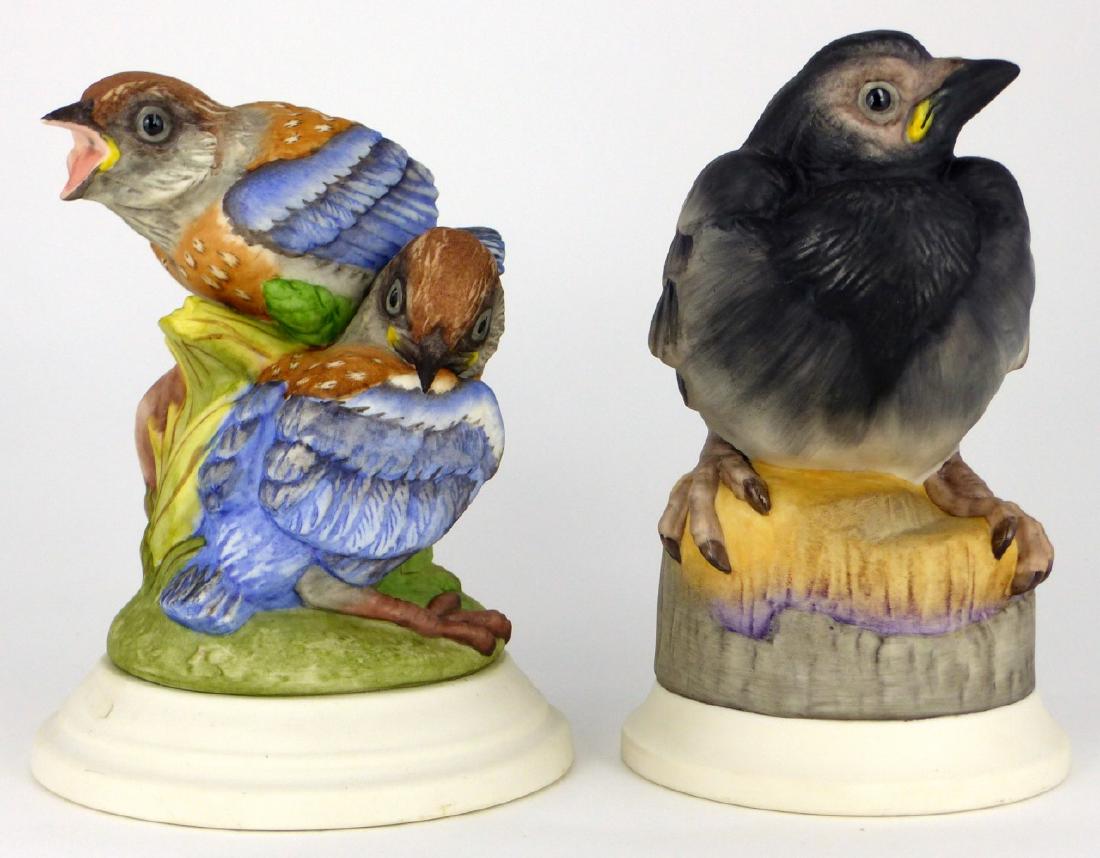 2pc BOEHM PORCELAIN BIRD FIGURINES (1 of 6)