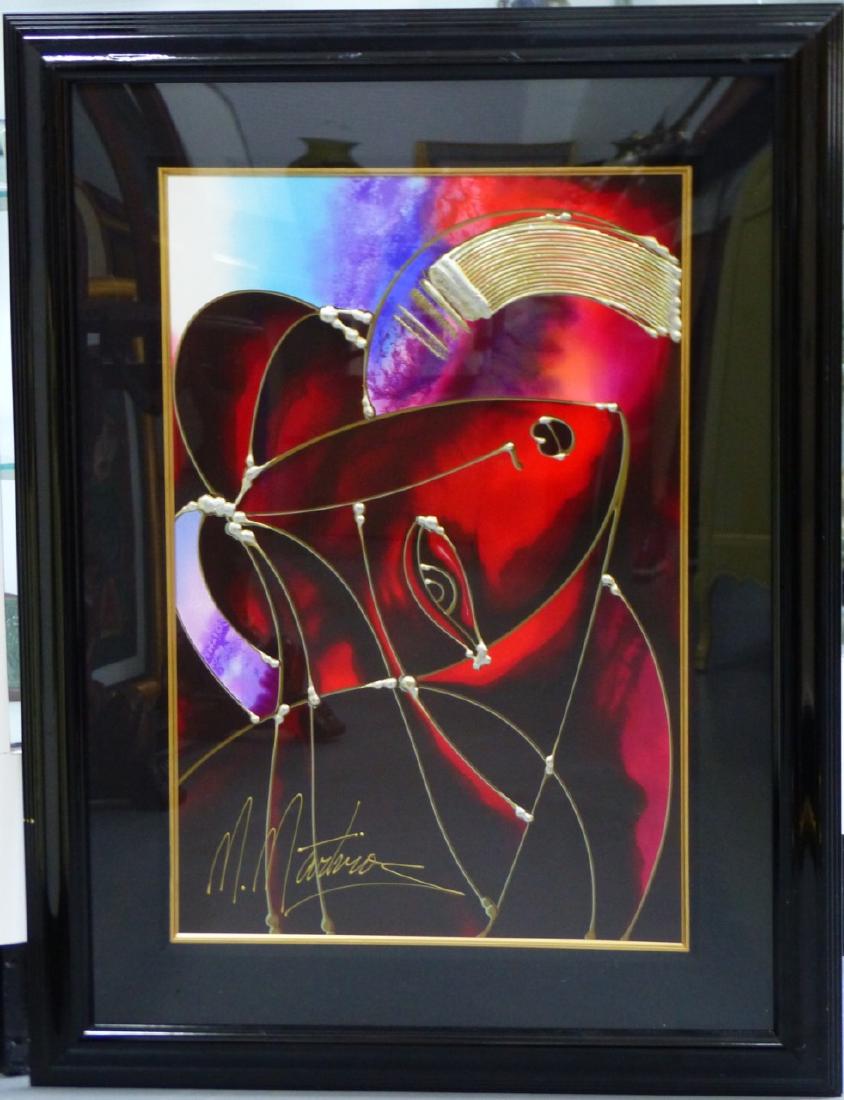 MARTIROS MANOUKIAN EMBELLISHED SERIGRAPH (1 of 5)