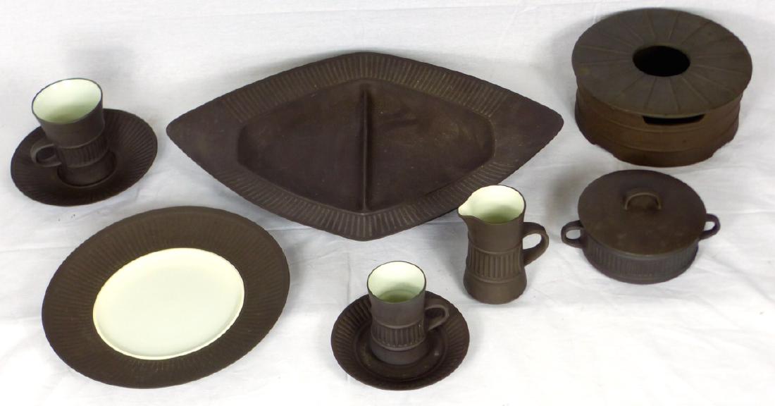 100pc DANSK JENS QUISTGAARD FLAMESTONE DINNERWARE (1 of 19)