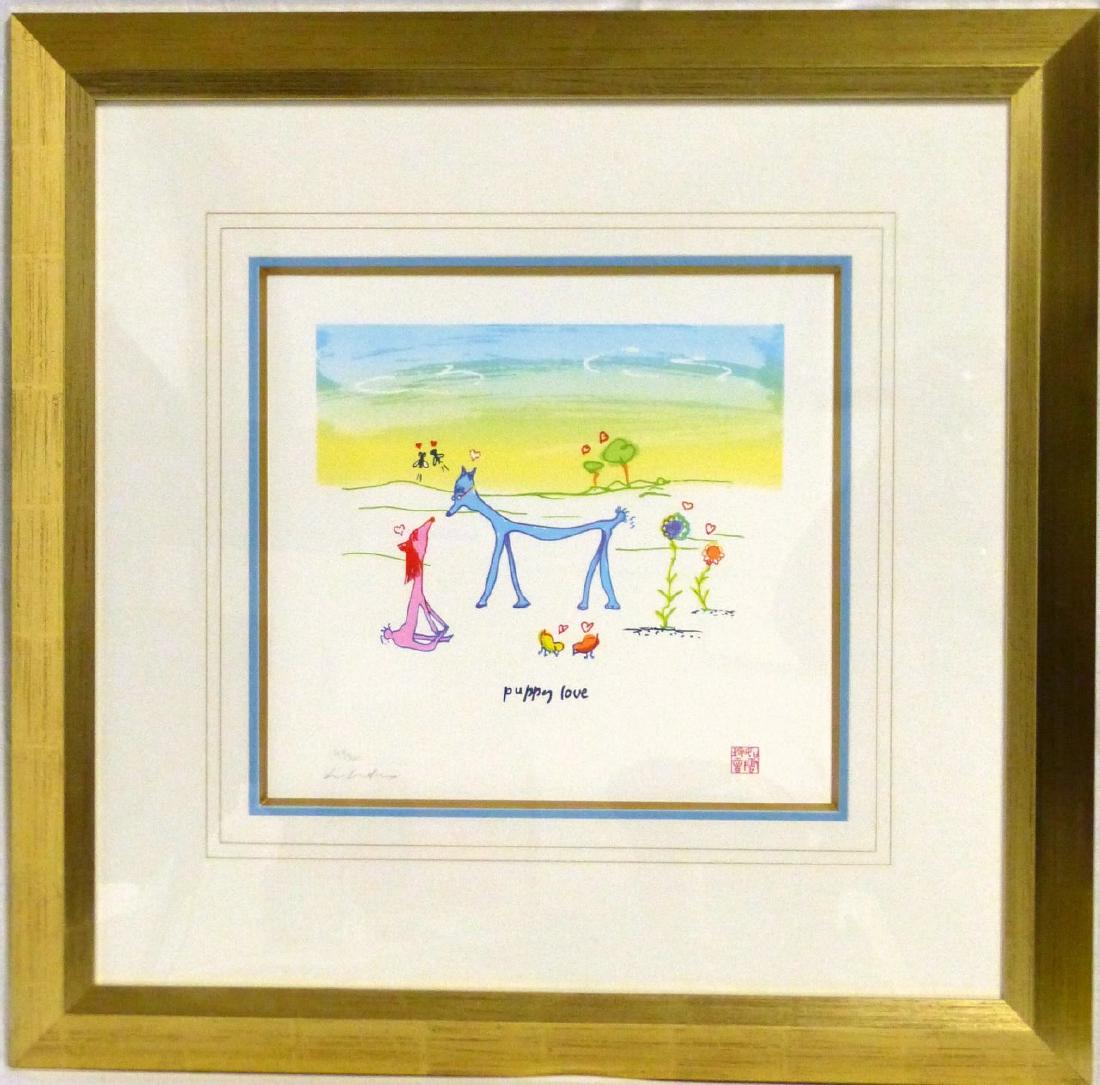 JOHN LENNON 'PUPPY LOVE' SERIGRAPH (1 of 8)