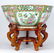 19th C CHINESE ROSE MEDALLION PORCELAIN BOWL