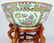19th C CHINESE ROSE MEDALLION PORCELAIN BOWL - 3
