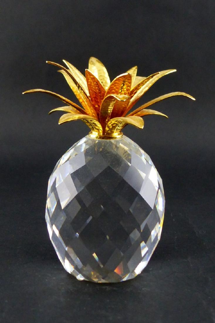 SWAROVSKI CRYSTAL PINEAPPLE FIGURINE (1 of 6)