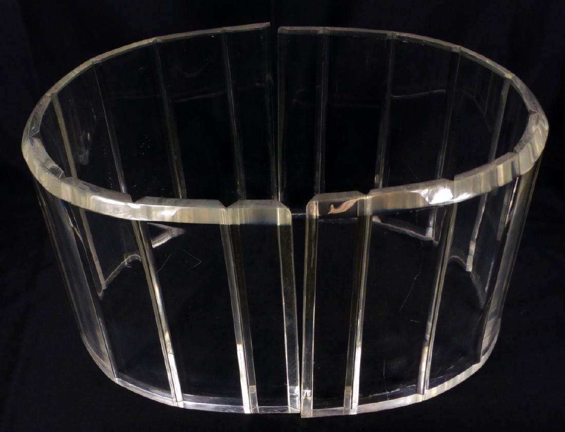 2pc CURVED LUCITE TABLE BASE (1 of 9)