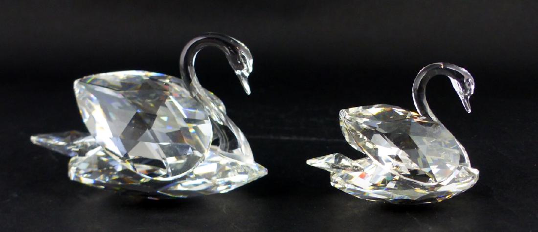 2pc SWAROVSKI CRYSTAL SWANS (1 of 13)