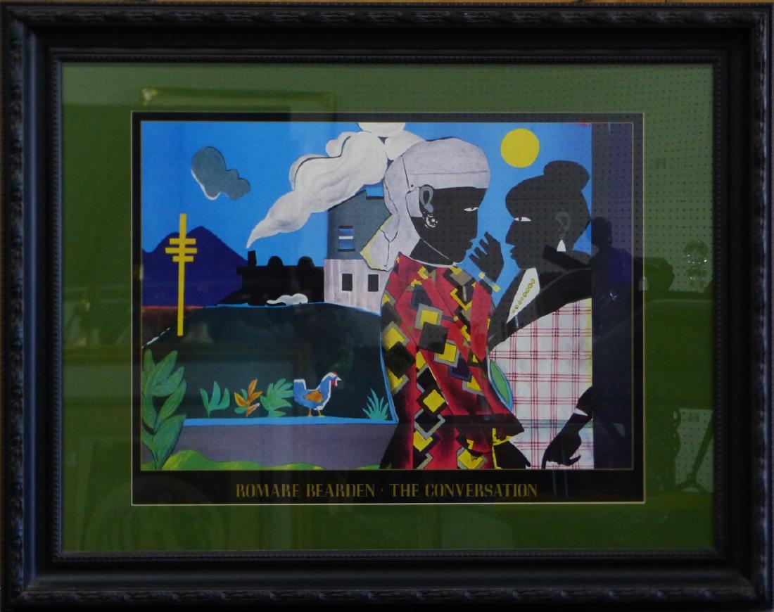 ROMARE BEARDEN 'THE CONVERSATION' POSTER (1 of 4)