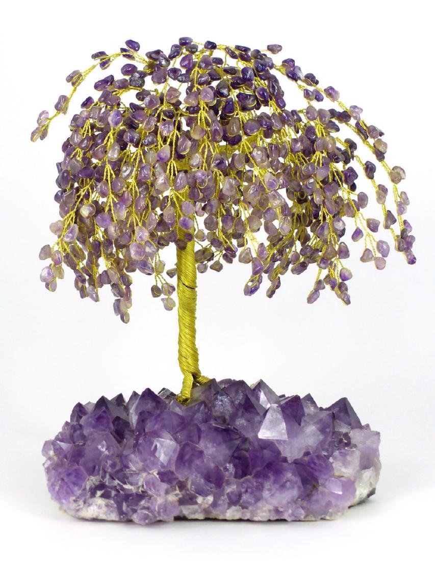 AMETHYST TREE SCULPTURE (1 of 7)