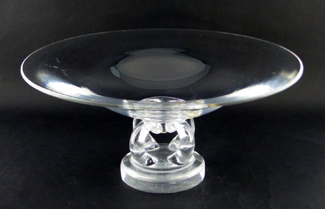 STEUBEN CRYSTAL CENTERPIECE COMPOTE (1 of 7)