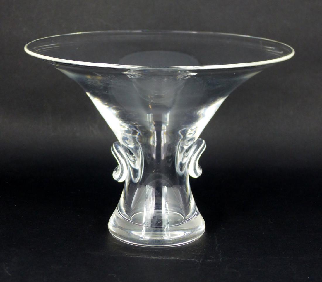 STEUBEN CRYSTAL TRUMPET-FORM VASE (1 of 5)