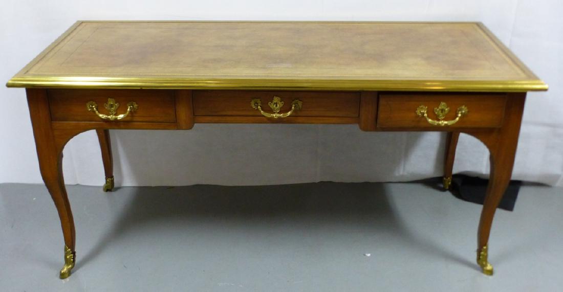 BAKER COLLECTORS EDITION LEATHER TOP DESK (1 of 9)