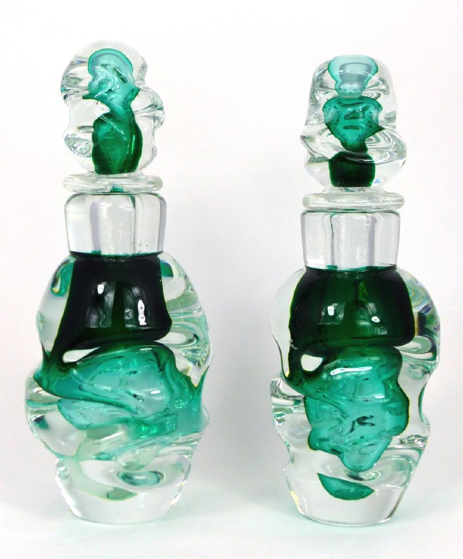 PR ICET ARTE MURANO GLASS PERFUME BOTTLES (1 of 5)