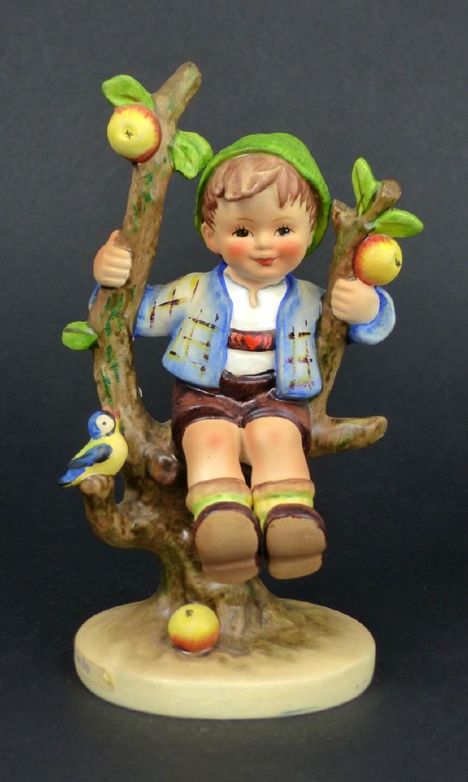 HUMMEL 'APPLE TREE BOY' PORCELAIN FIGURINE (1 of 4)