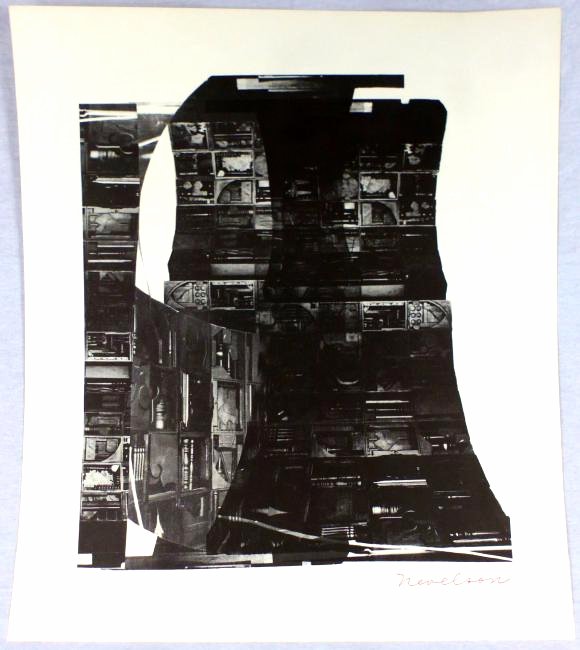 LOUISE NEVELSON 'NIGHT REFLECTIONS' SERIGRAPH (1 of 4)
