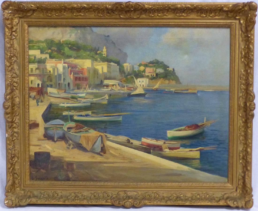 ENRICO GARGIULO OIL PAINTING ON CANVAS (1 of 5)