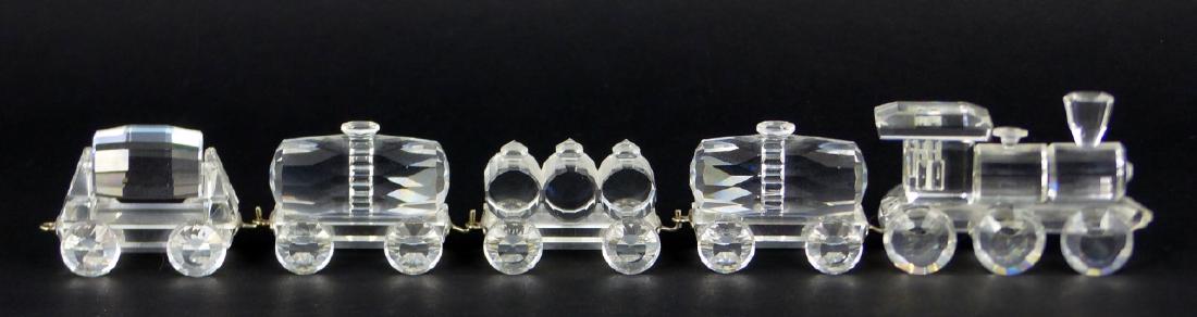 5pc SWAROVSKI CRYSTAL TRAIN (1 of 10)
