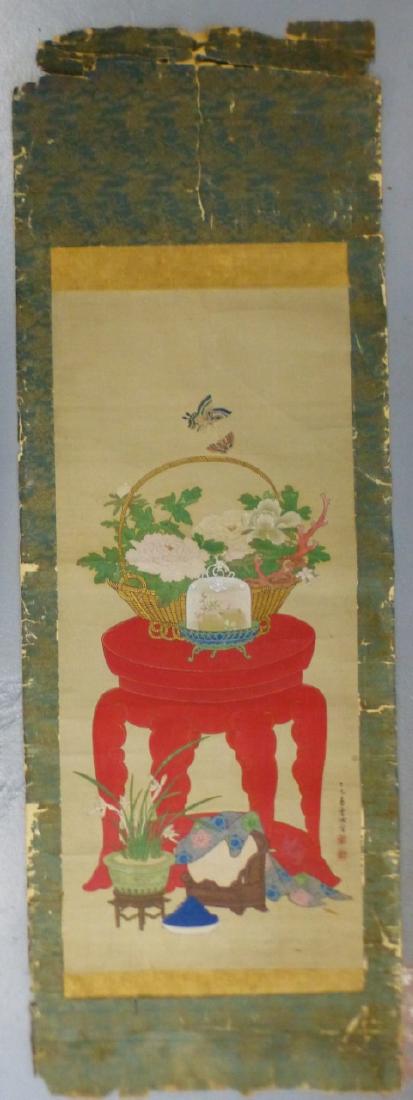 ANTIQUE CHINESE SCROLL PAINTING (1 of 15)