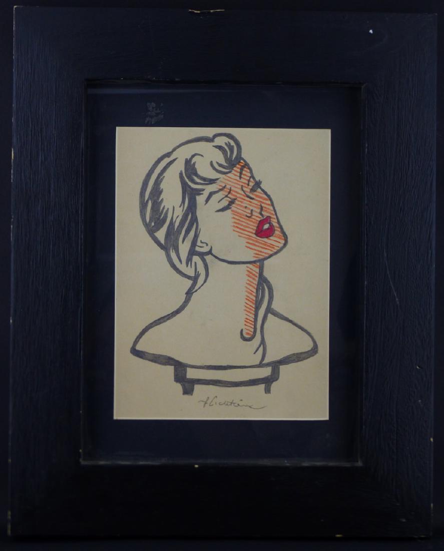 ROY LICHTENSTEIN SUNLIGHT, MOONLIGHT (STUDY) (1 of 8)