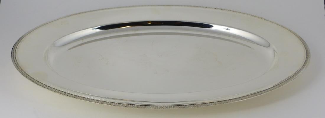 CHRISTOFLE SILVER PLATED 'MALMAISON' OVAL PLATTER (1 of 3)