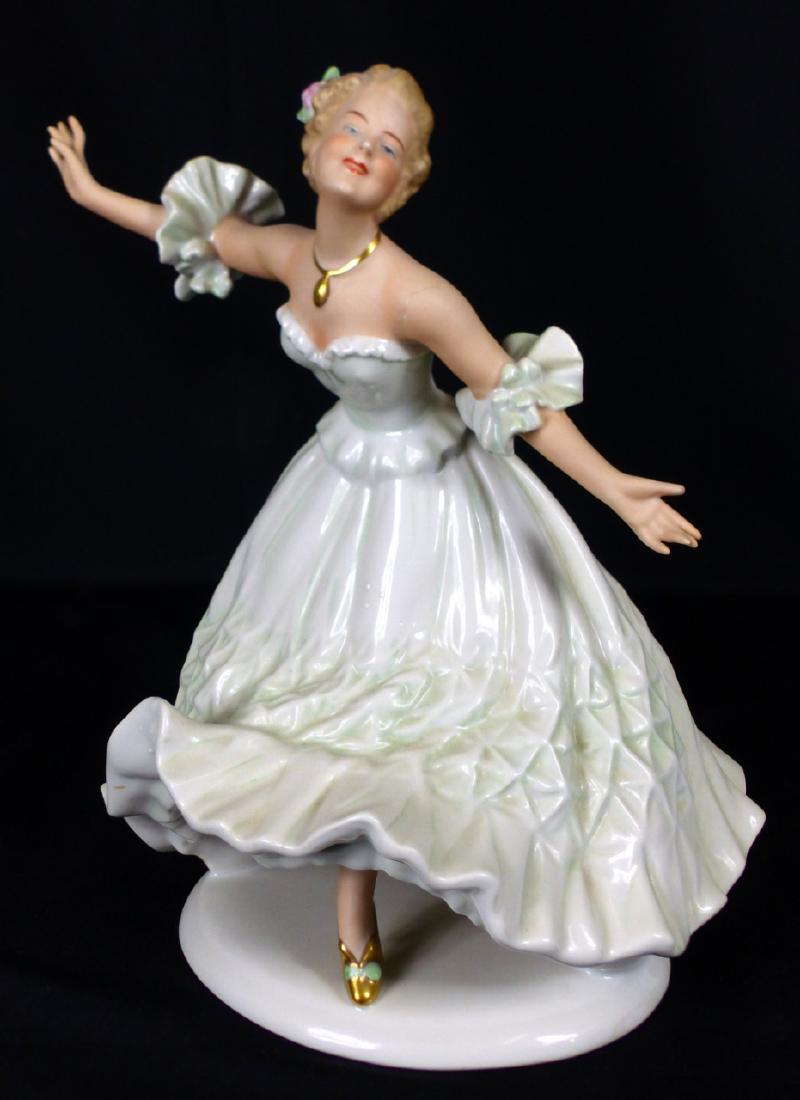 WALLENDORF PORCELAIN DANCER FIGURINE (1 of 6)
