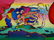 PETER MAX 'THREE FACES' LITHOGRAPH - 3