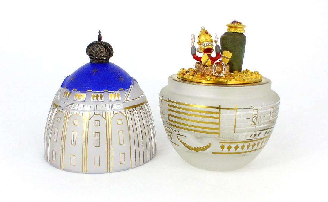 CARL BARKS & THEO FABERGE SCROOGE MCDUCK EGG (1 of 14)