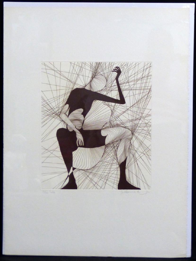 GUILLAUME AZOULAY 'CELLO' ETCHING (1 of 4)