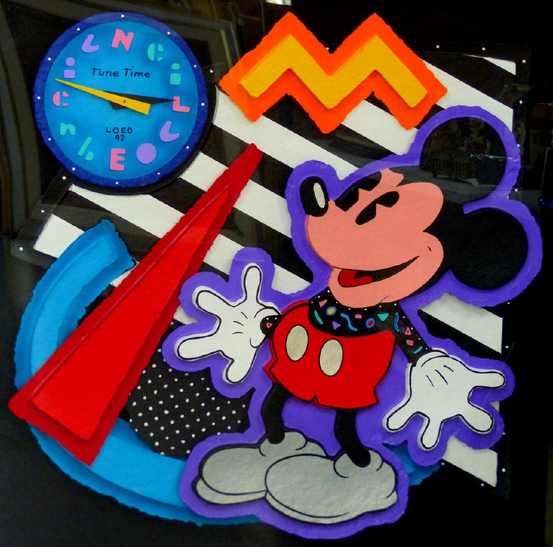 NEIL LOEB 'MICKEY MOUSE' CAST PAPER SCULPTURE (1 of 5)