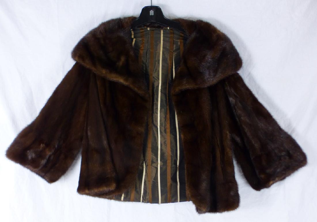 MINK FUR SHORT JACKET (1 of 5)