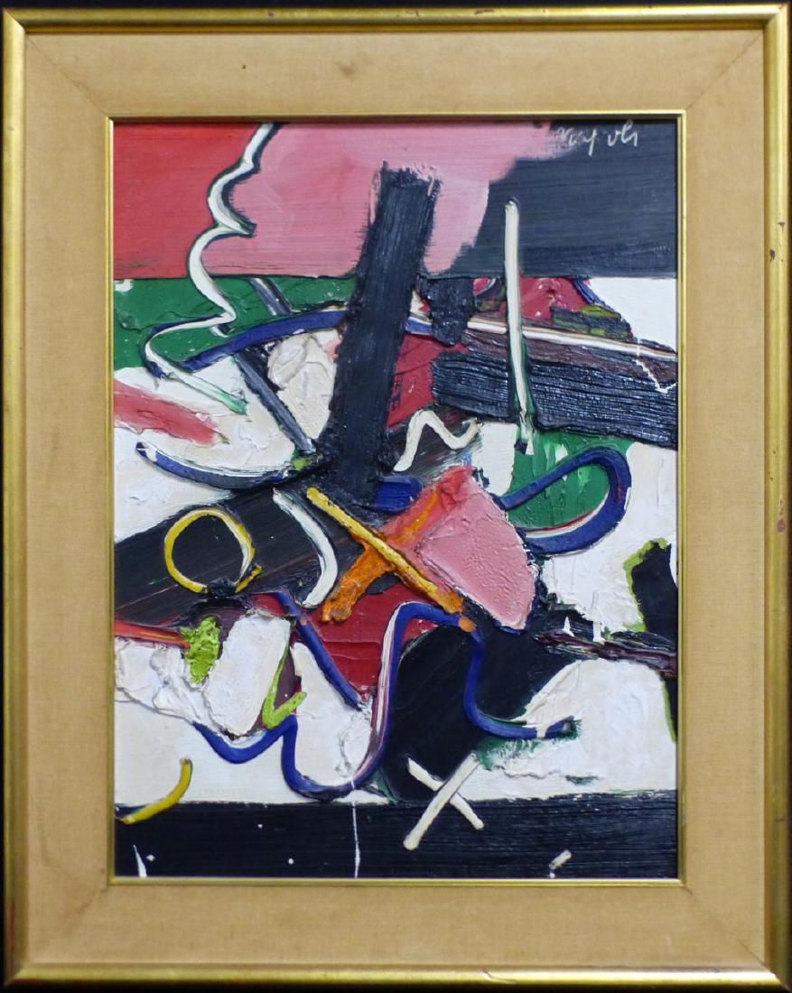 GIUSEPPE NAPOLI 'STRAVINSKY' OIL PAINTING ON BOARD (1 of 8)