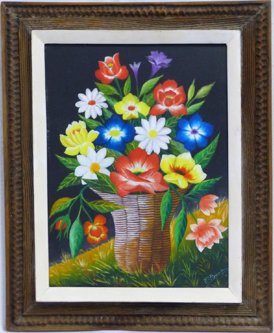 FERNAND PIERRE STILL LIFE OIL PAINTING ON CANVAS (1 of 5)