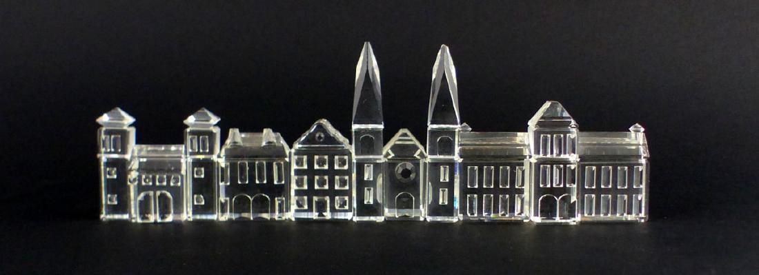 5pc SWAROVSKI CRYSTAL MINIATURE VILLAGE (1 of 4)