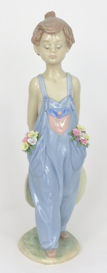 LLADRO 'POCKET FULL OF WISHES' PORCELAIN FIGURINE (1 of 9)