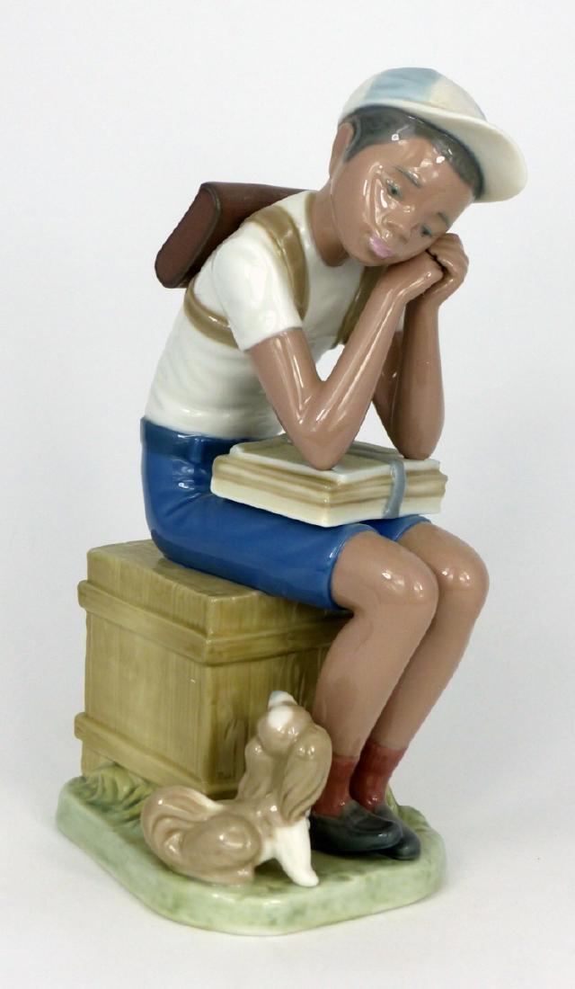 LLADRO 'EXAM DAY' PORCELAIN FIGURINE (1 of 6)