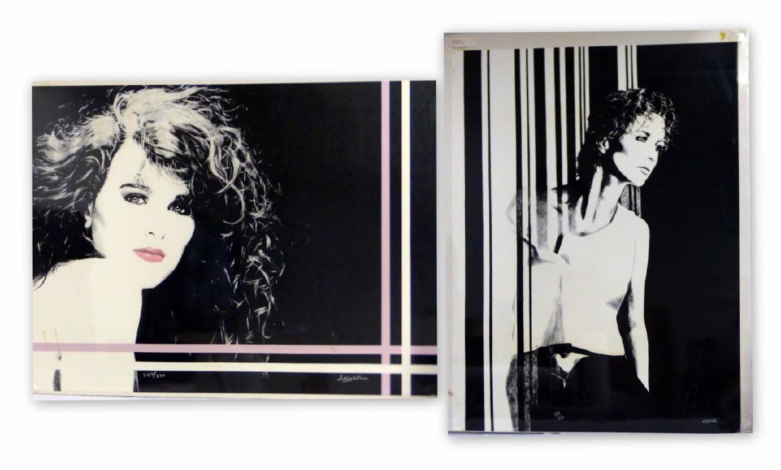 2pc BARRY LEIGHTON-JONES LINOCUTS (1 of 9)