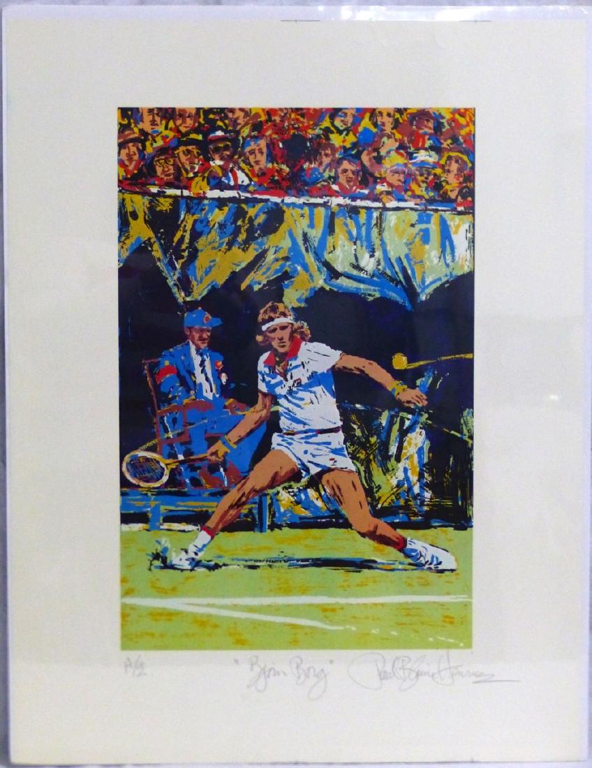 PAUL BLAINE HENRIE 'BJORN BORG' SERIGRAPH (1 of 4)