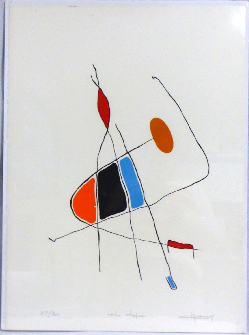 LIONEL CHAUVE LITHOGRAPH (1 of 5)