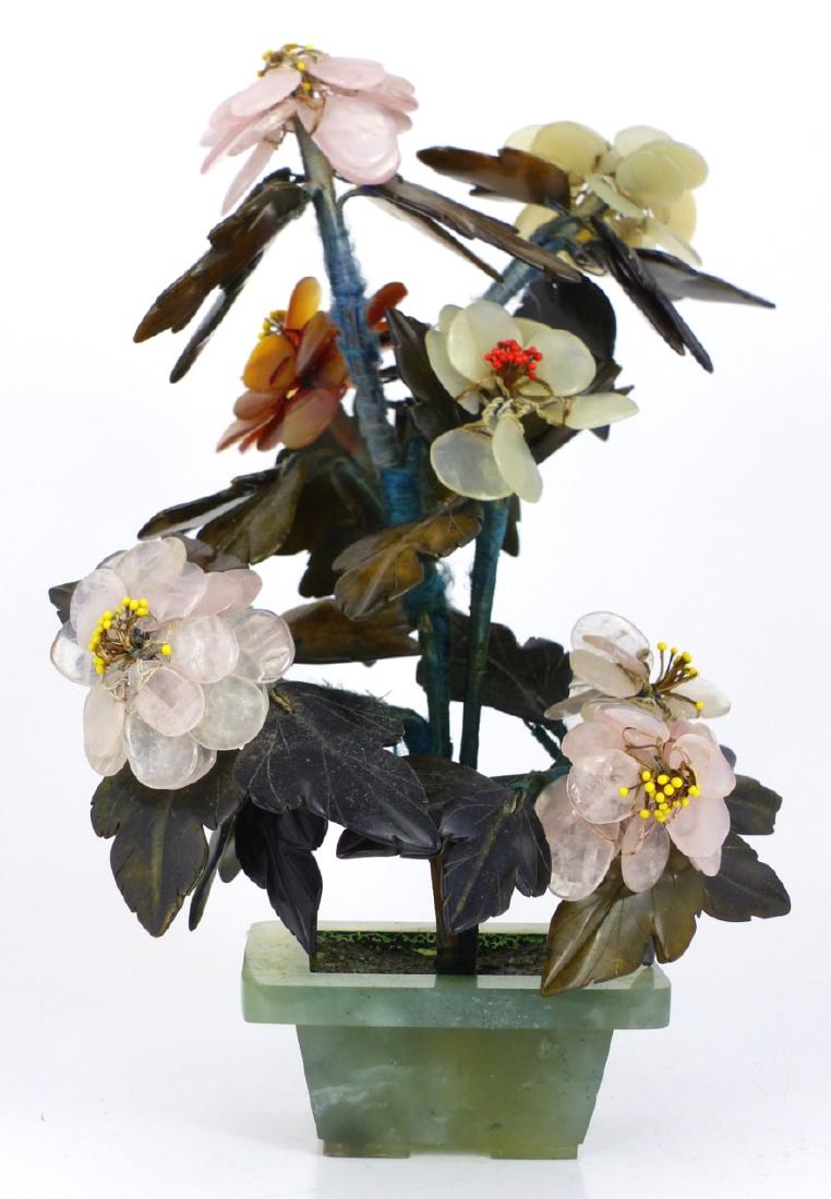 CHINESE SEMI-PRECIOUS BONSAI TREE (1 of 6)