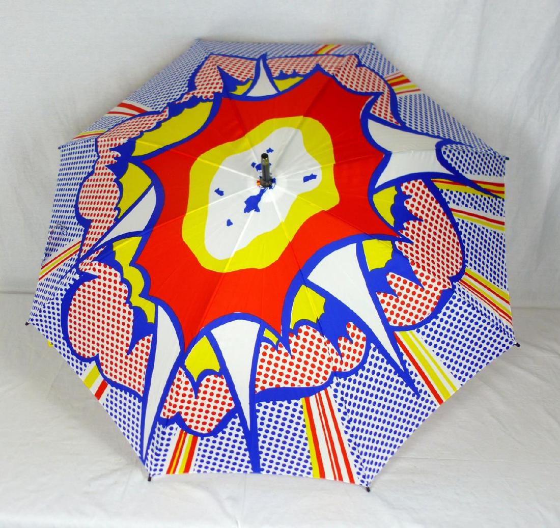 ROY LICHTENSTEIN 'EXPLOSION' SCREENPRINT UMBRELLA (1 of 7)
