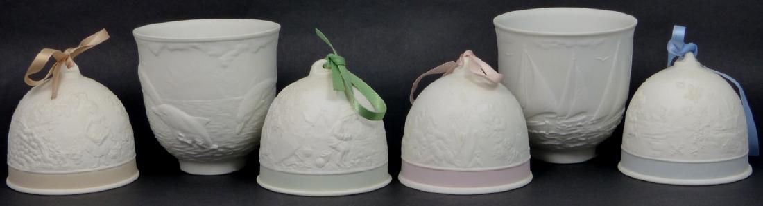 6pc LLADRO PORCELAIN BELLS & VOTIVE HOLDERS (1 of 5)
