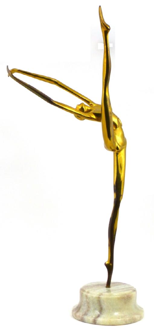 HATTAKITKOSOL SOMCHAI BRONZE BALLERINA SCULPTURE (1 of 8)