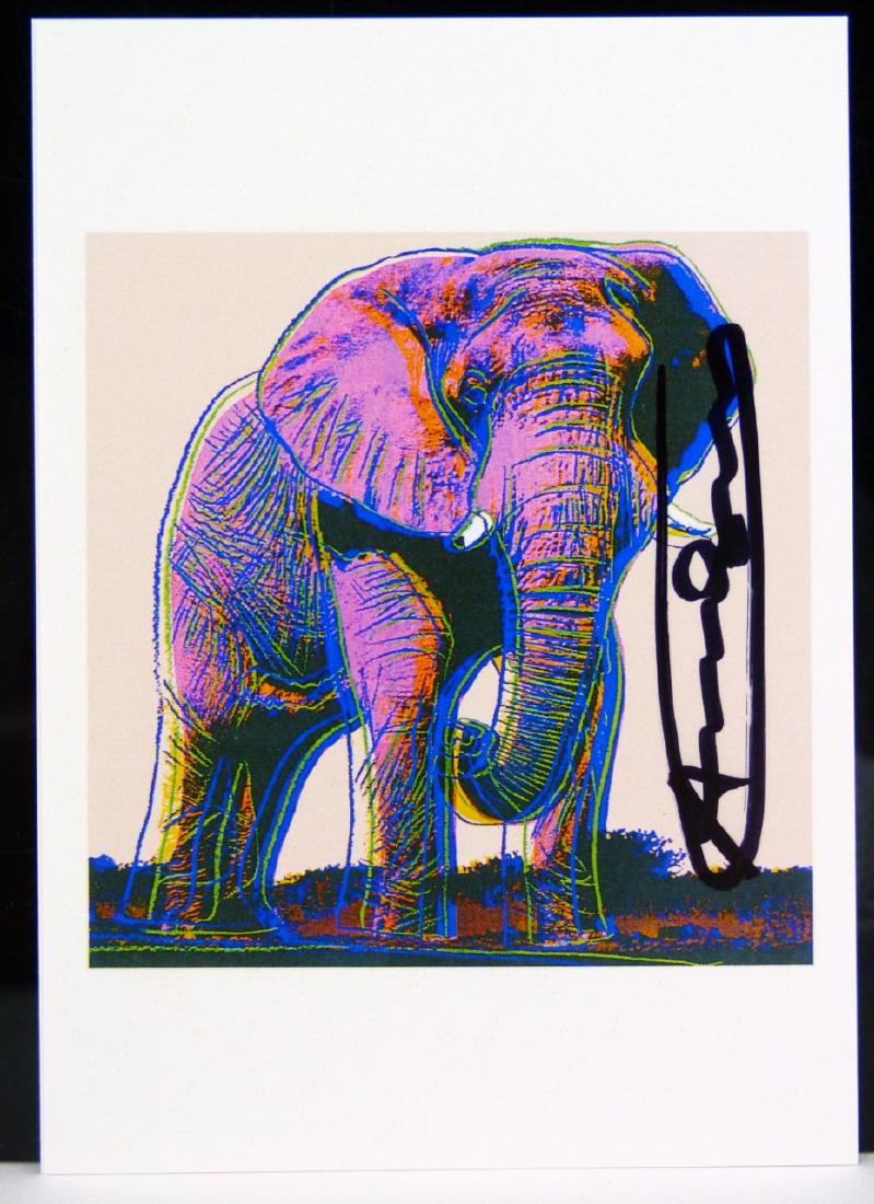 ANDY WARHOL ENDANGERED SPECIES ANNOUNCEMENT CARDS
