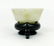 CHINESE CARVED WHITE JADE CUP w STAND - 2